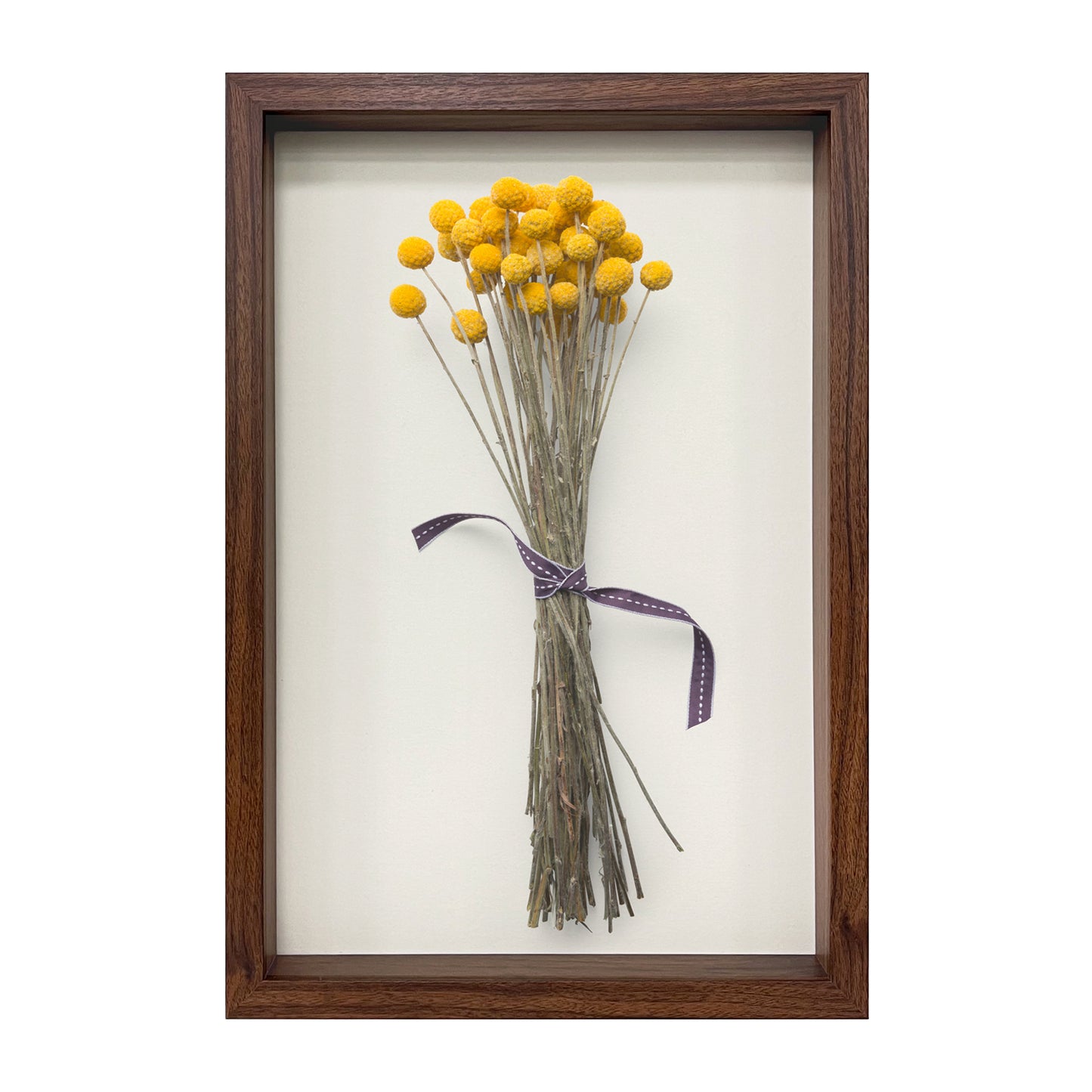 12" x 18” Dark Oak MDF Wood Shadow Box Frame