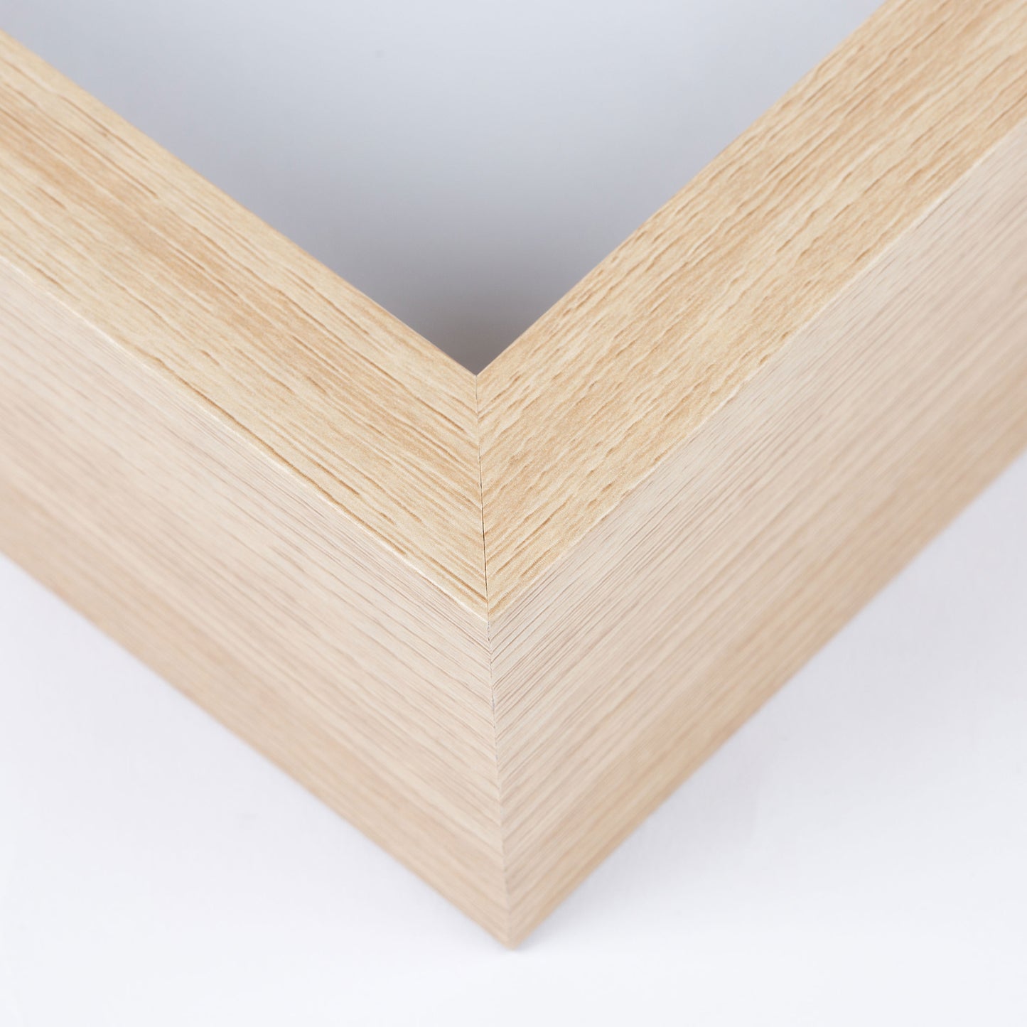 16" x 20” Natural Oak MDF Wood Shadow Box Frame