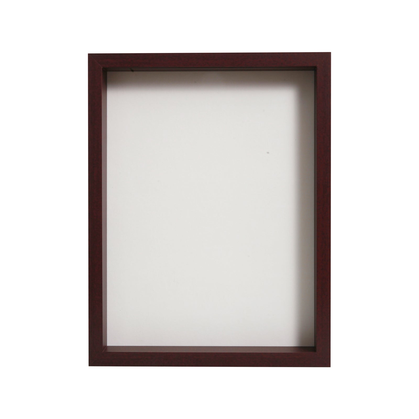 12 X 16” Mahogany Mdf Wood Shadow Box Frame Frameworks 3473