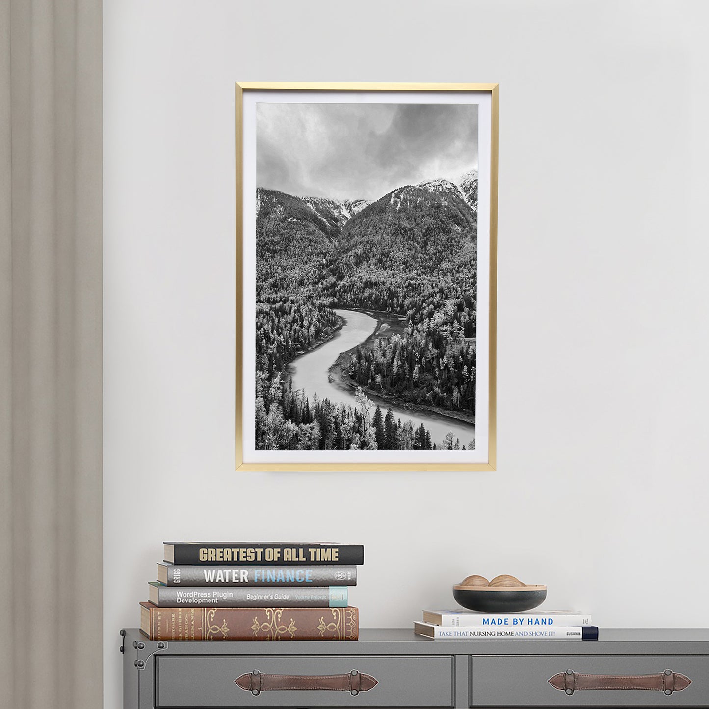 12" x 18" Deluxe Brass Gold Aluminum Contemporary Picture Frame, 11" x 17" Matted