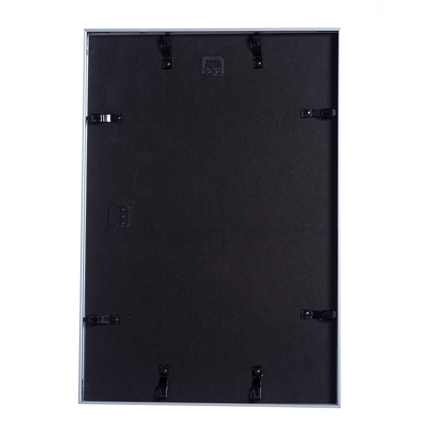 13" x 19" Deluxe Silver Aluminum Contemporary Picture Frame, 11" x 17" Matted