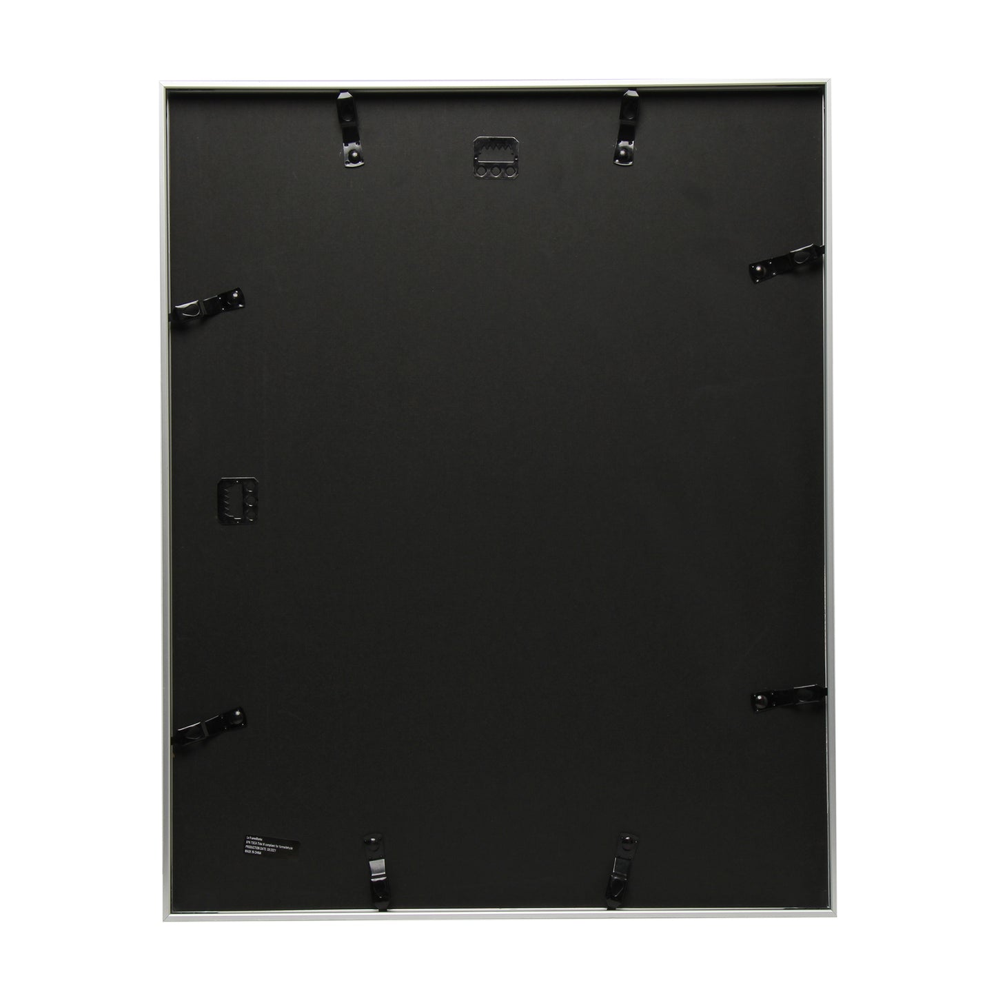 16" x 20" Deluxe Silver Aluminum Contemporary Picture Frame, 11" x 14" Matted