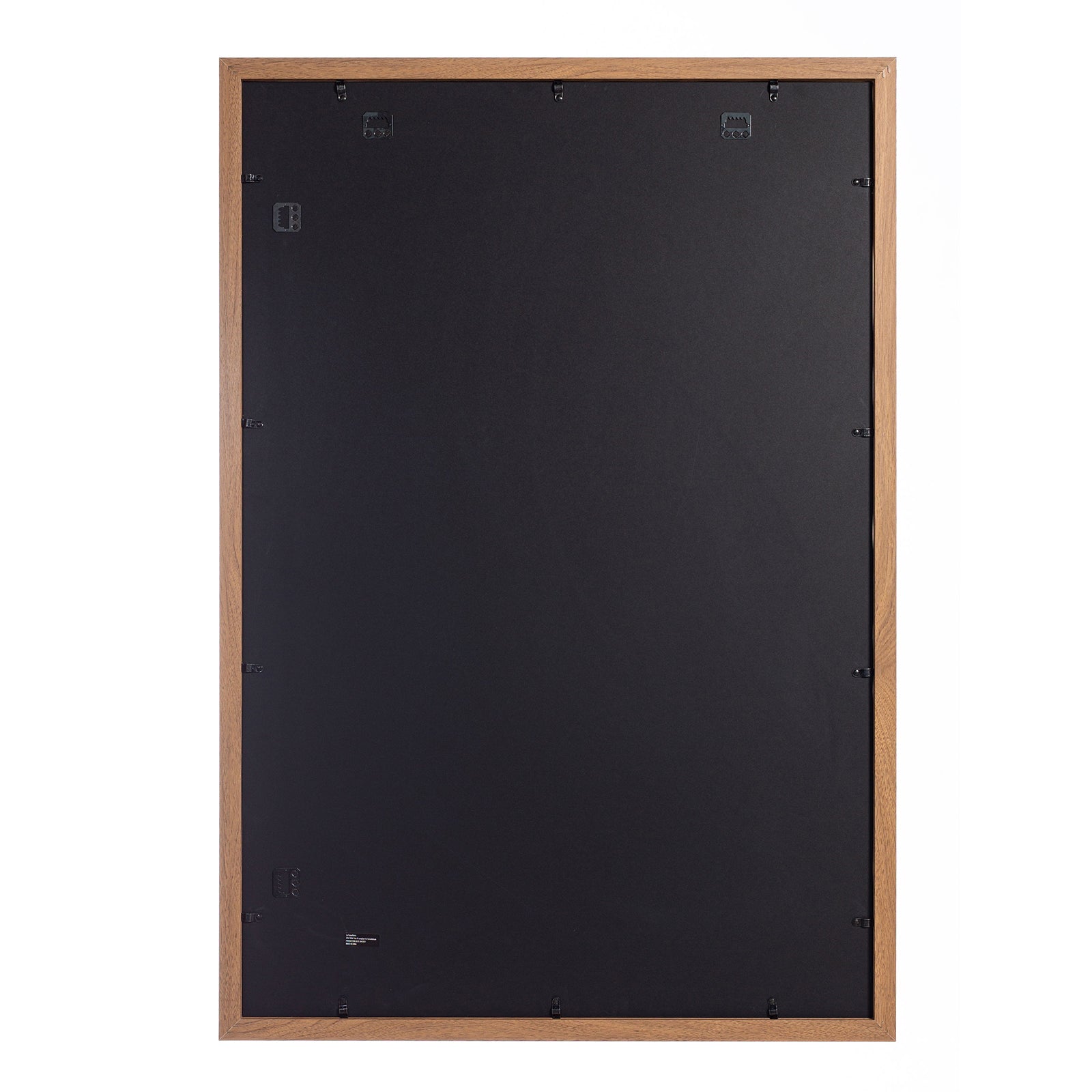 24" x 36" Light Oak Wood 2-Pack Back-Loading Poster Frames