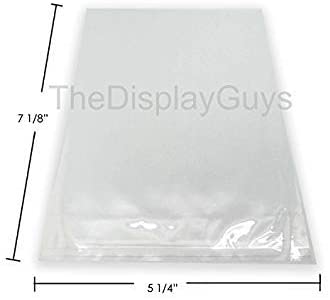 5" x 7" 10 Pack of White Mat Boards, Backing Boards and Plastic Bags