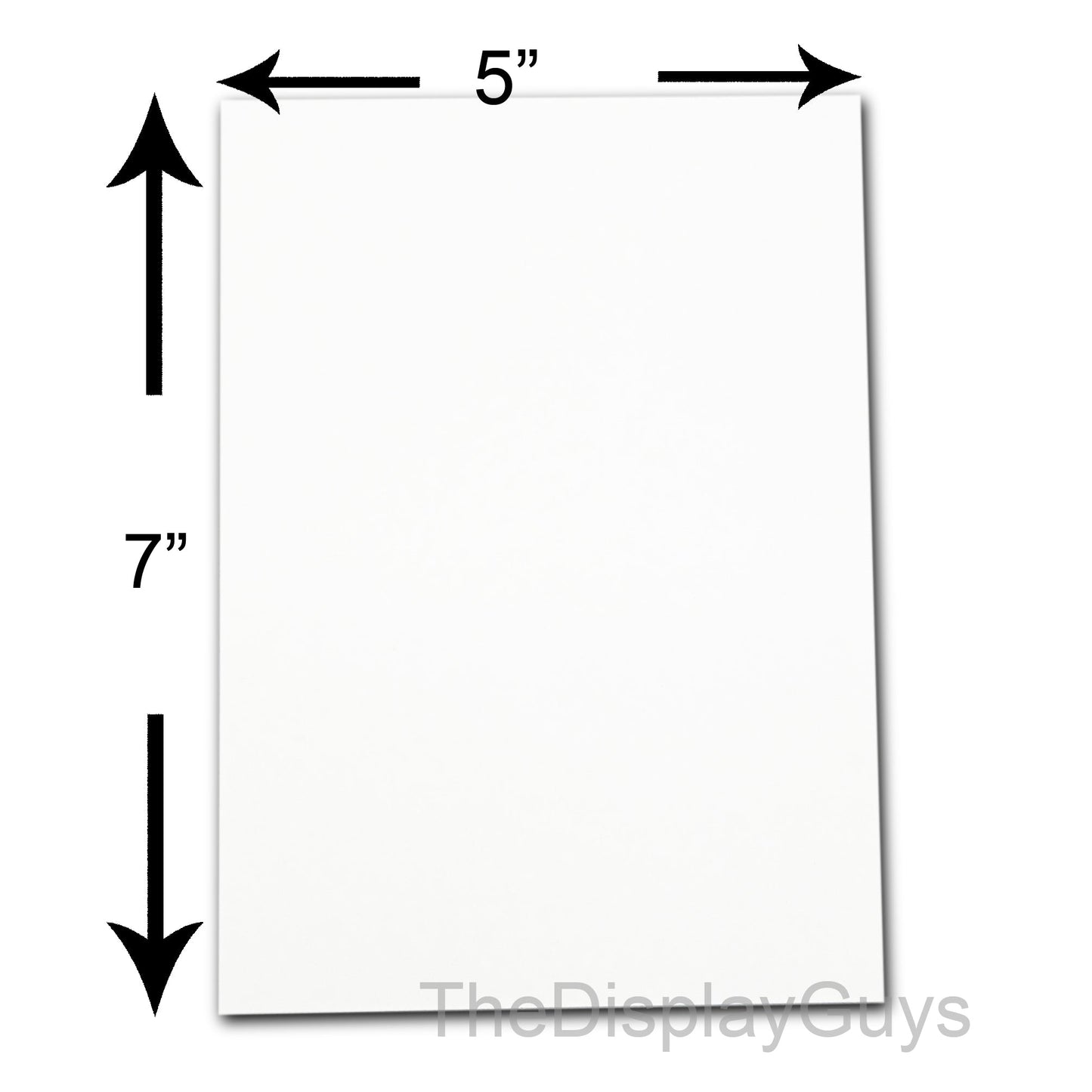 5" x 7" 50 Pack of Picture Frame Backing Boards