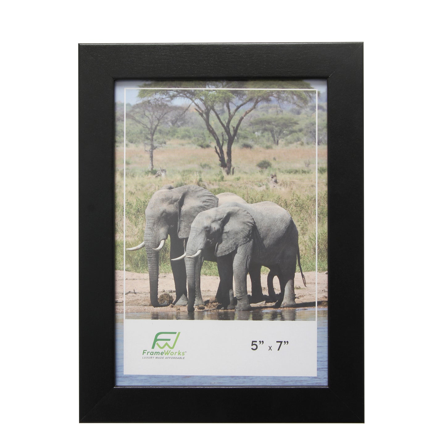 5" x 7” Classic Black Gallery Style Picture Frame Multi-Pack