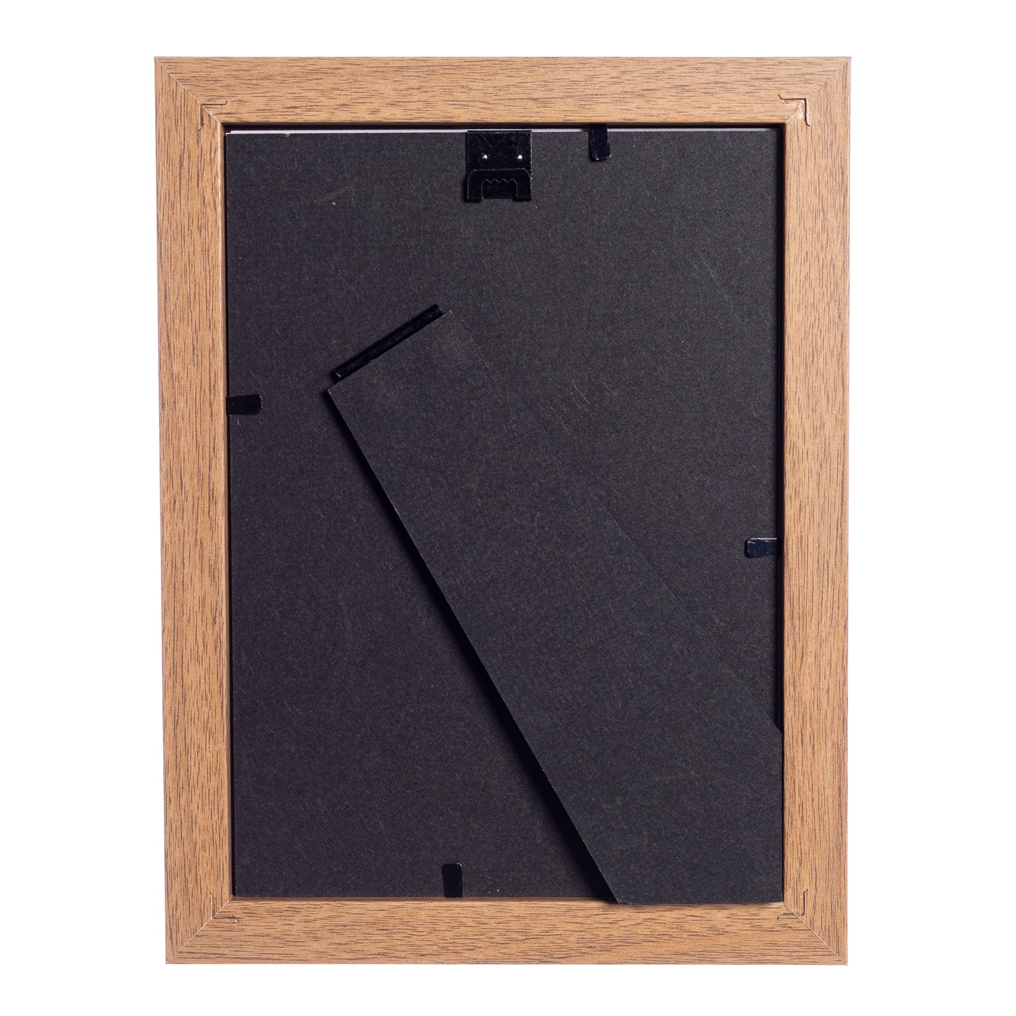 5" x 7" Classic Light Oak Wood Picture Frame with Tempered Glass, 4" x 6" Matted