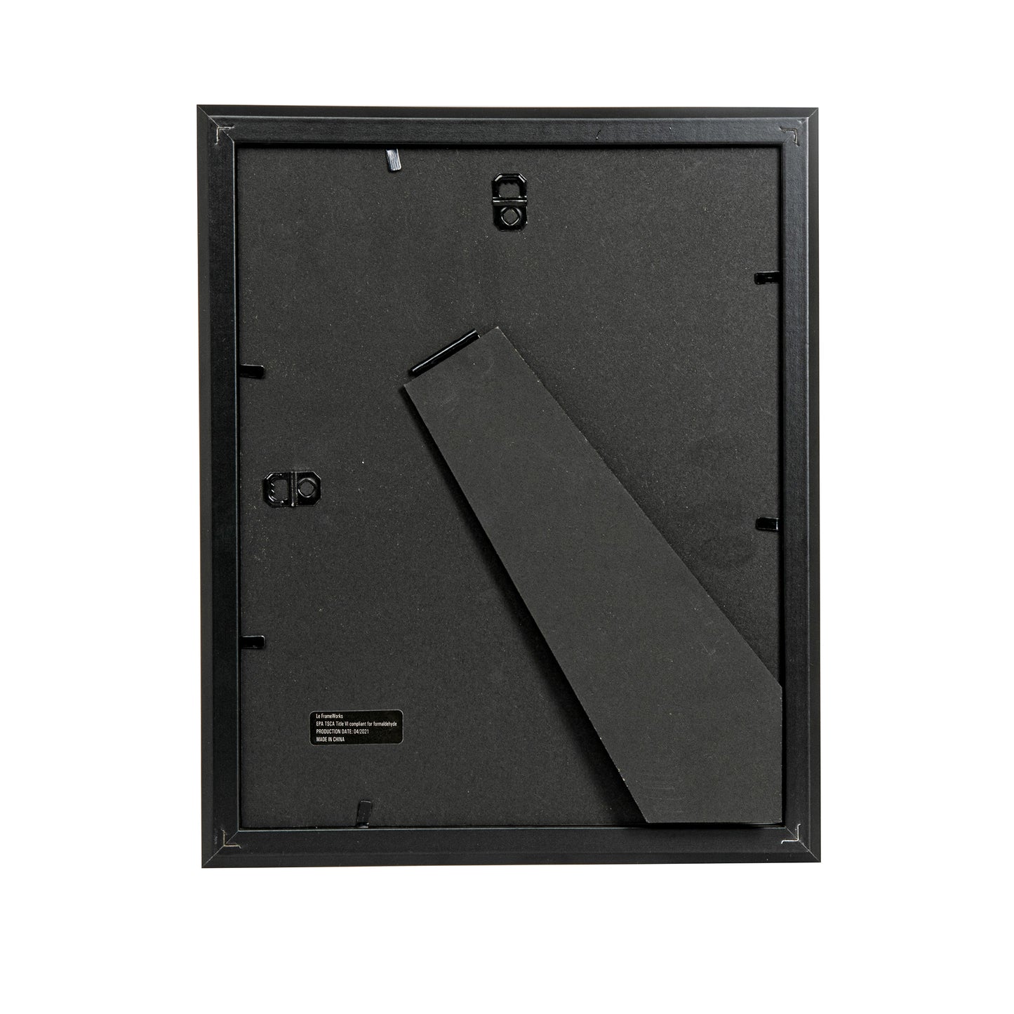 8" x 10" Black Wood 2-Pack Gunnabo Picture Frames, 5" x 7" Matted