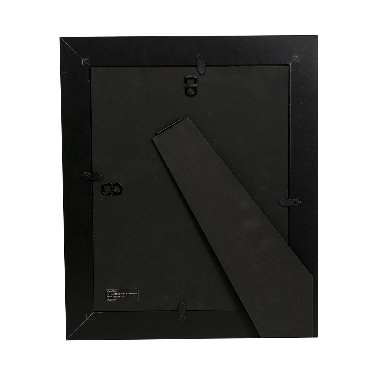 8" x 10" Black Wood 2-Pack Picture Frames with Molded Edges, 5" x 7" Matted