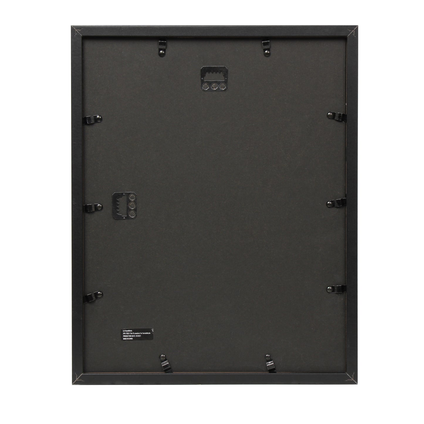 11" x 14” Black Wood Shadow Box Frame