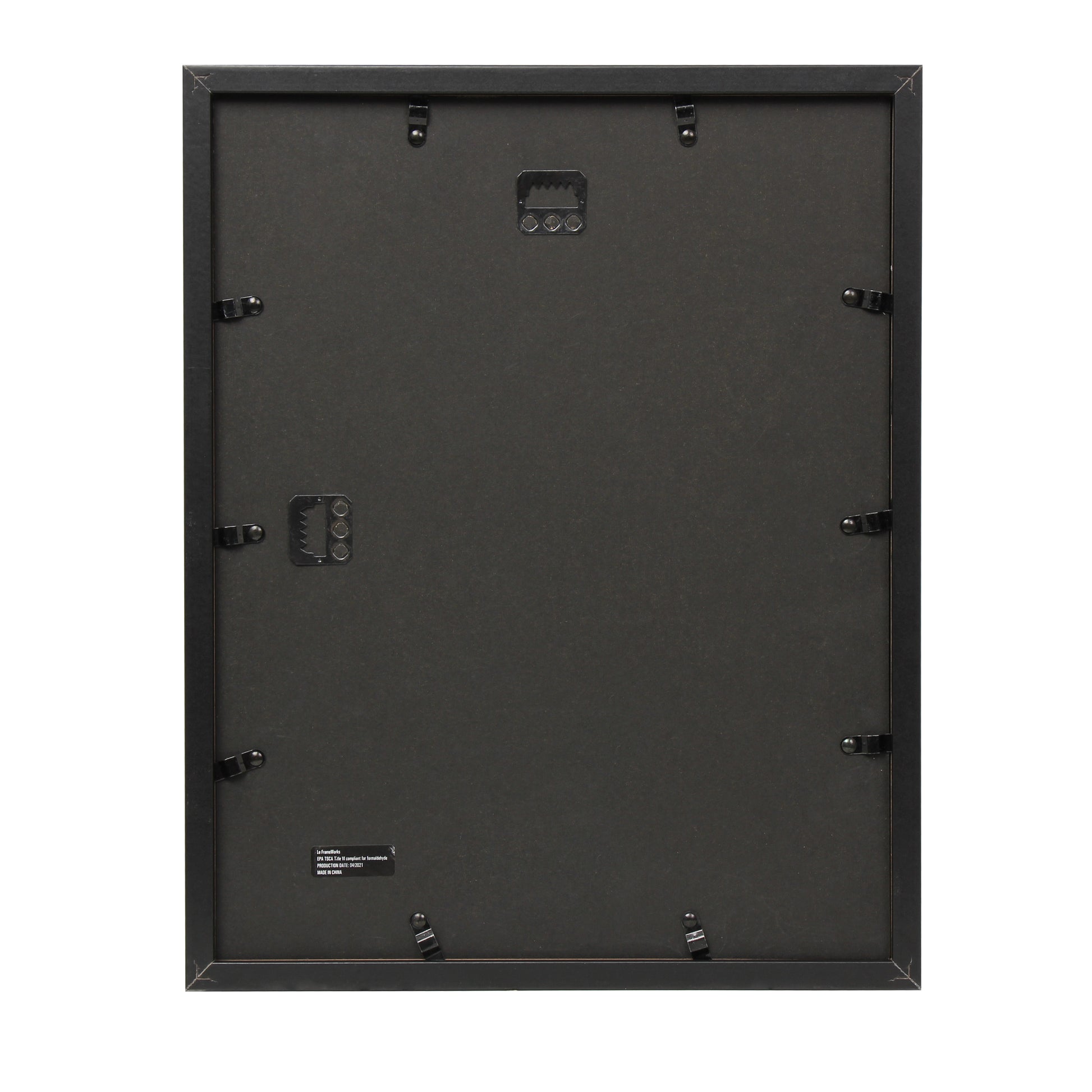 11" x 14” Black Wood Shadow Box Frame
