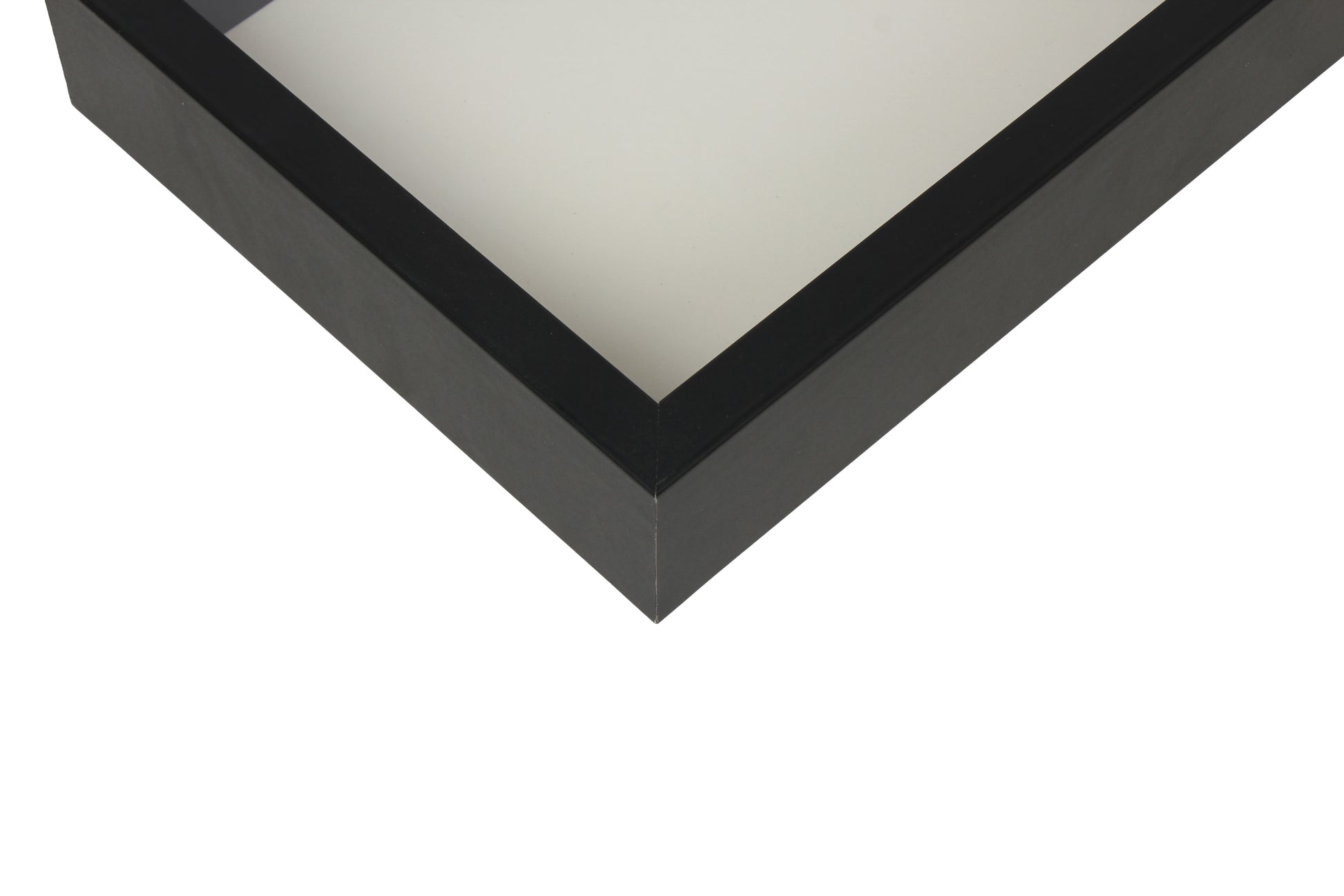 11" x 14” Black Wood Shadow Box Frame