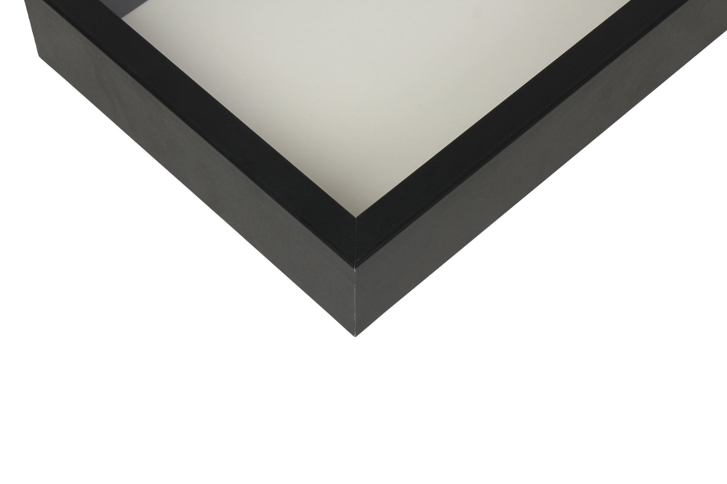 11" x 11” Black Wood Shadow Box Frame