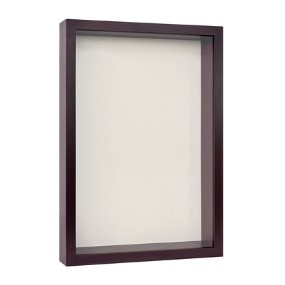 12" x 18” Mahogany MDF Wood Shadow Box Frame