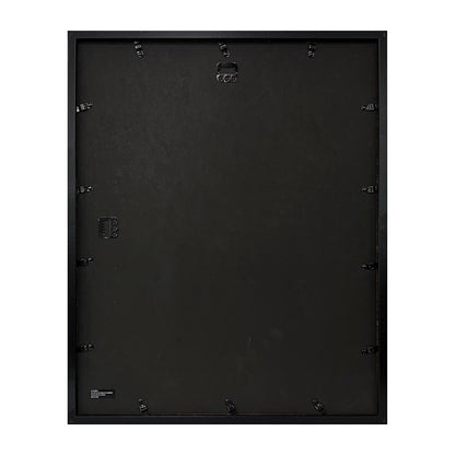 16" x 20” Black MDF Wood Shadow Box Frame