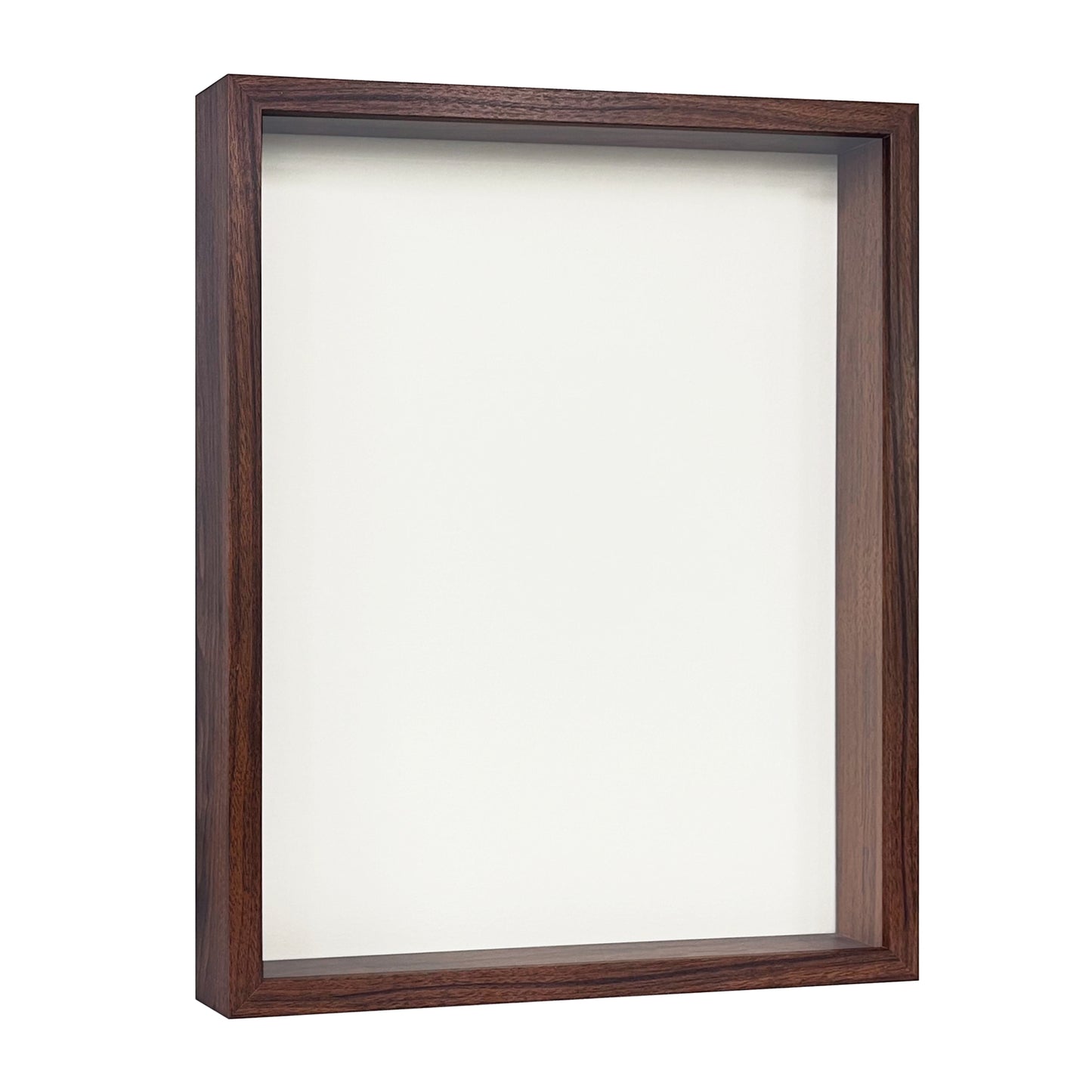 16" x 20” Dark Oak MDF Wood Shadow Box Frame