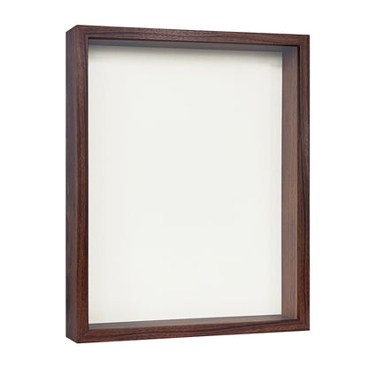 16" x 20” Dark Oak MDF Wood Shadow Box Frame