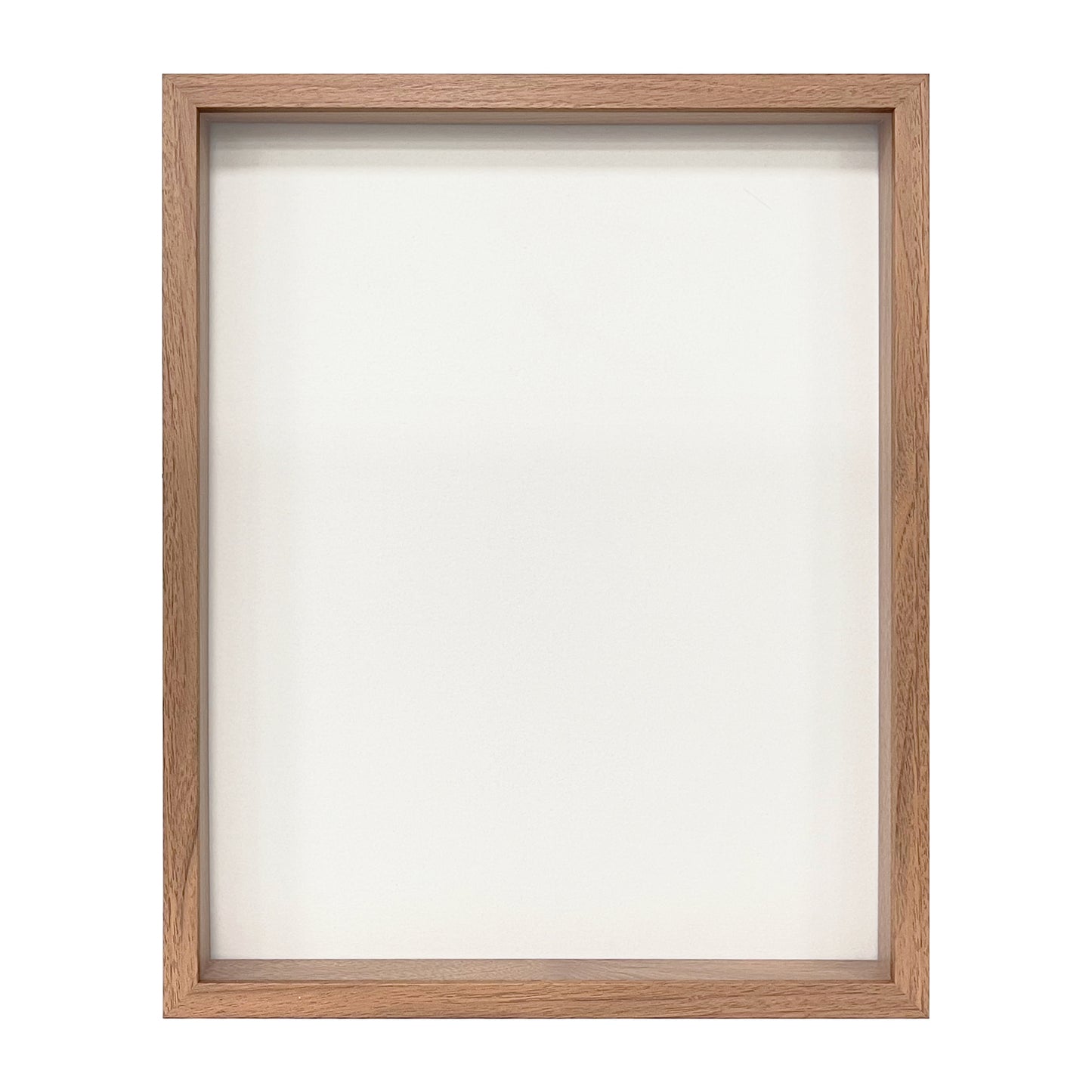 16" x 20” Light Oak MDF Wood Shadow Box Frame