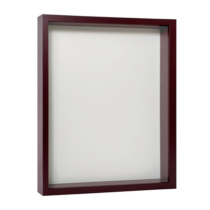 16" x 20” Mahogany MDF Wood Shadow Box Frame