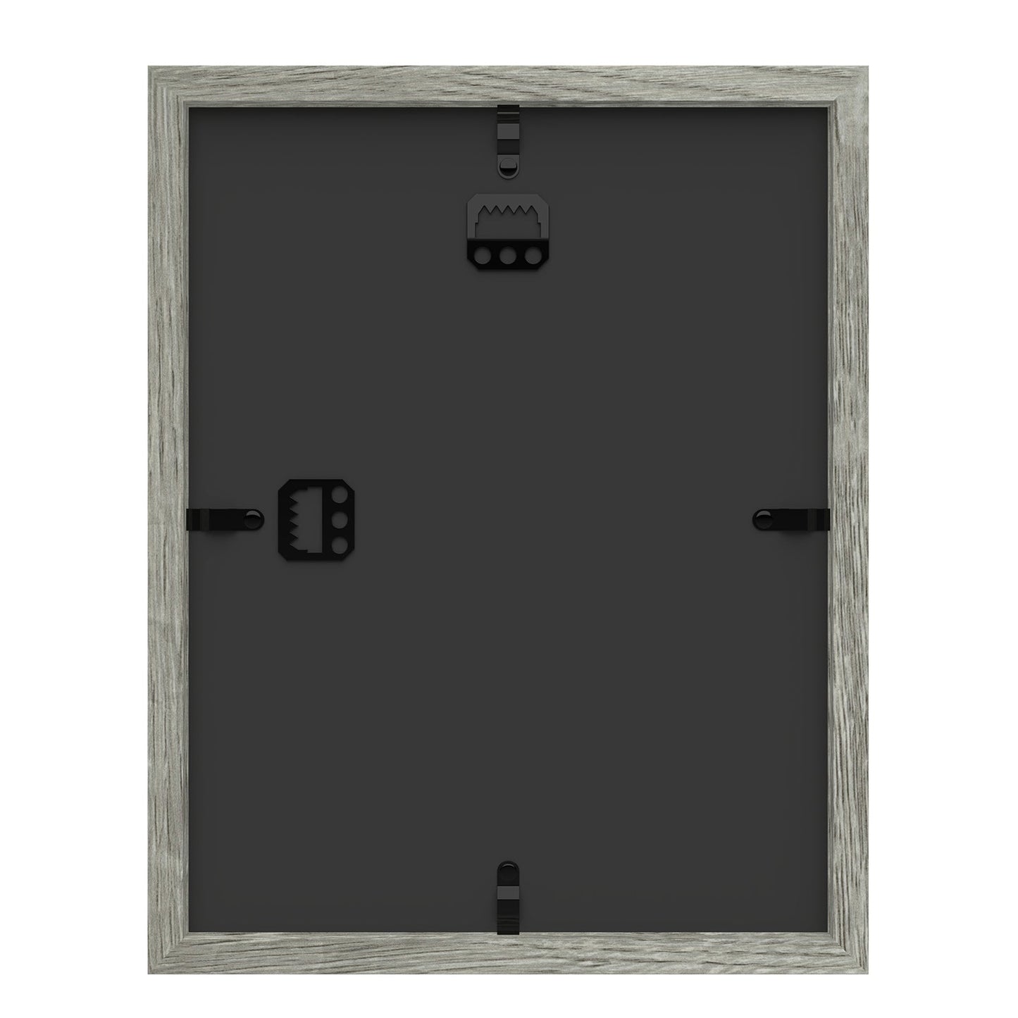 8 1/2" x 11" Gray Driftwood Finish MDF Wood Shadow Box Frame