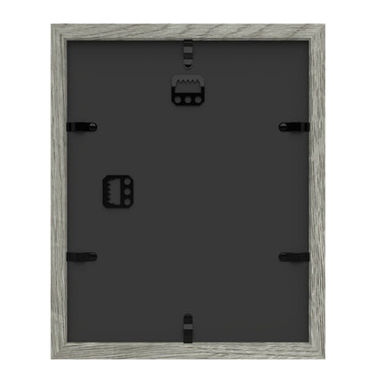 8" x 10" Gray Driftwood Finish MDF Wood Shadow Box Frame