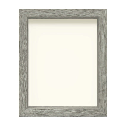 8" x 10" Gray Driftwood Finish MDF Wood Shadow Box Frame