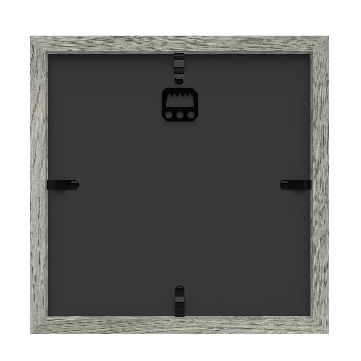 8" x 8" Gray Driftwood Finish MDF Wood Shadow Box Frame