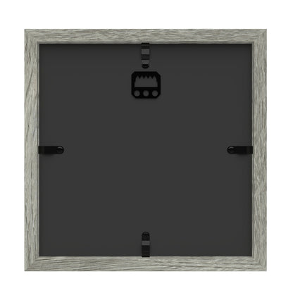 8" x 8" Gray Driftwood Finish MDF Wood Shadow Box Frame