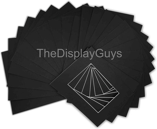 11" x 14" 10 Pack of Black Pre-Cut Acid Free Mat Boards for 8" x 10" Photos
