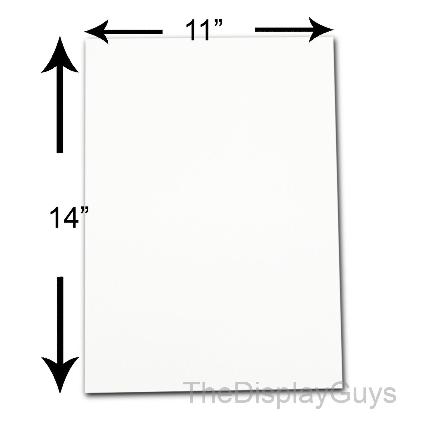 11" x 14" 50 Pack of Picture Frame Backing Boards