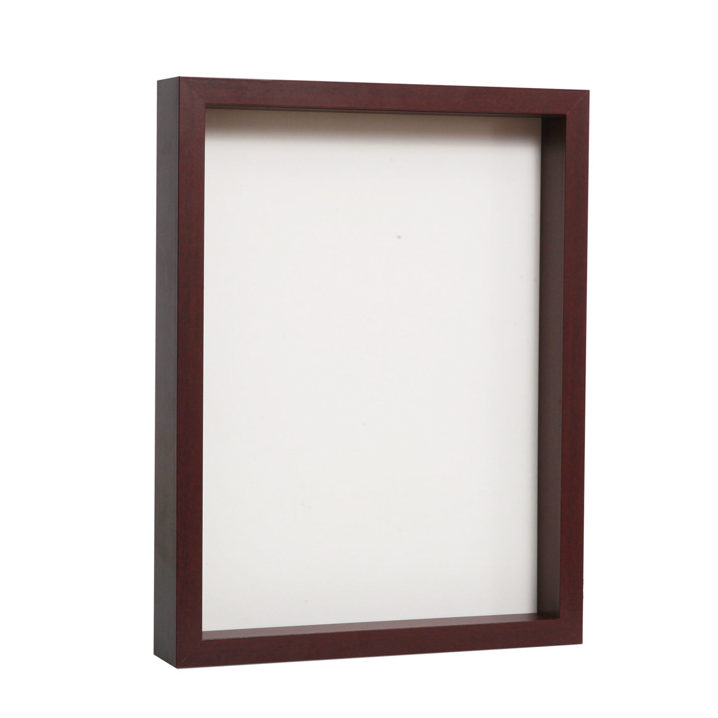 12" x 16” Mahogany MDF Wood Shadow Box Frame