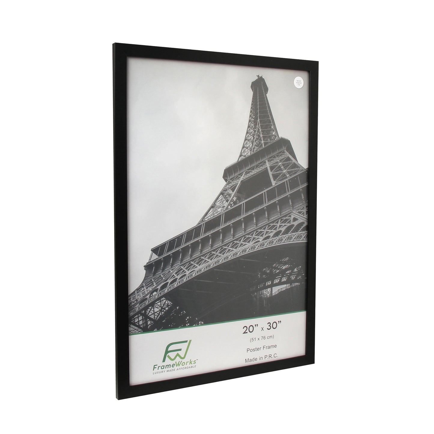 20" x 30" Black Wood 2-Pack Back-Loading Poster Frames