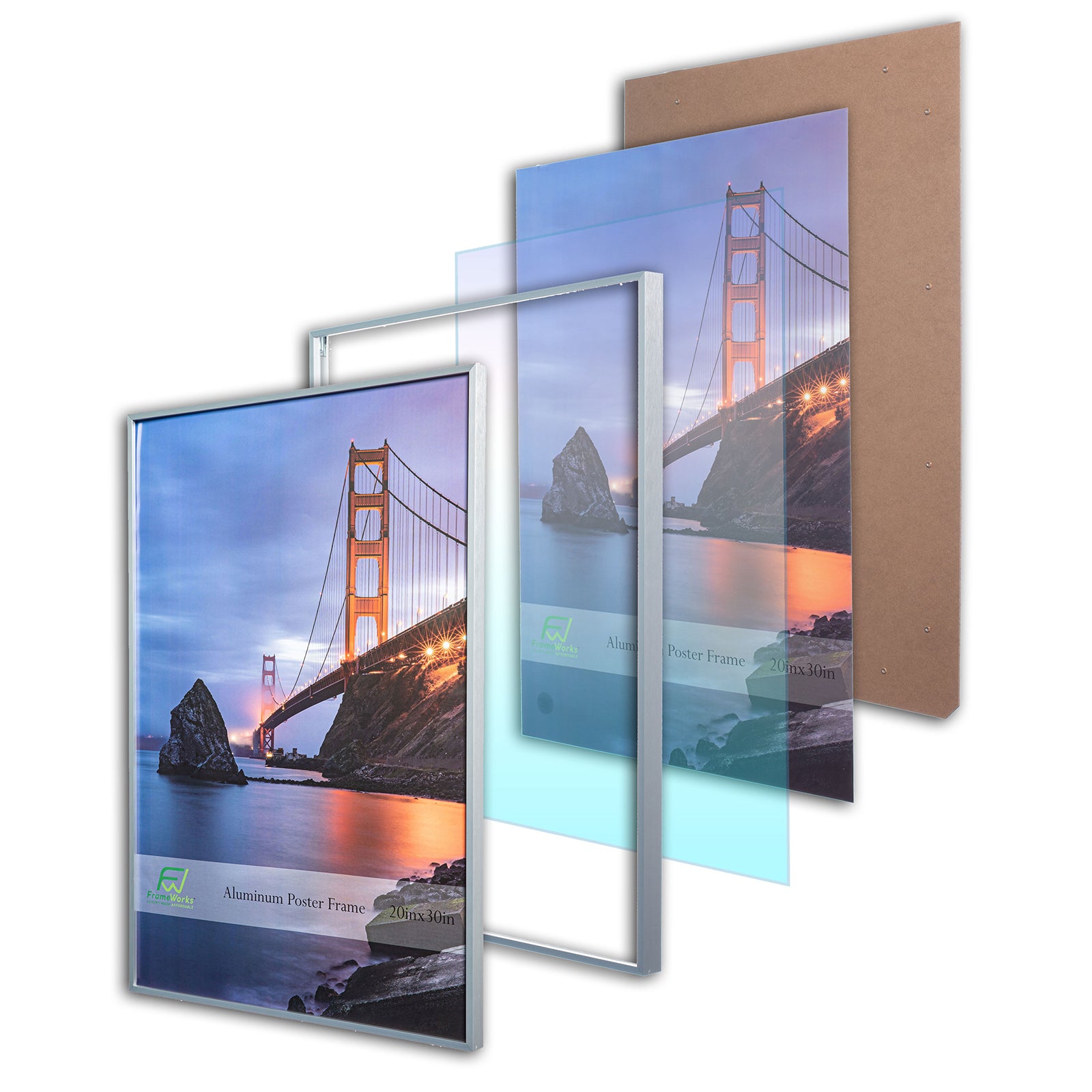 acrylic poster frames