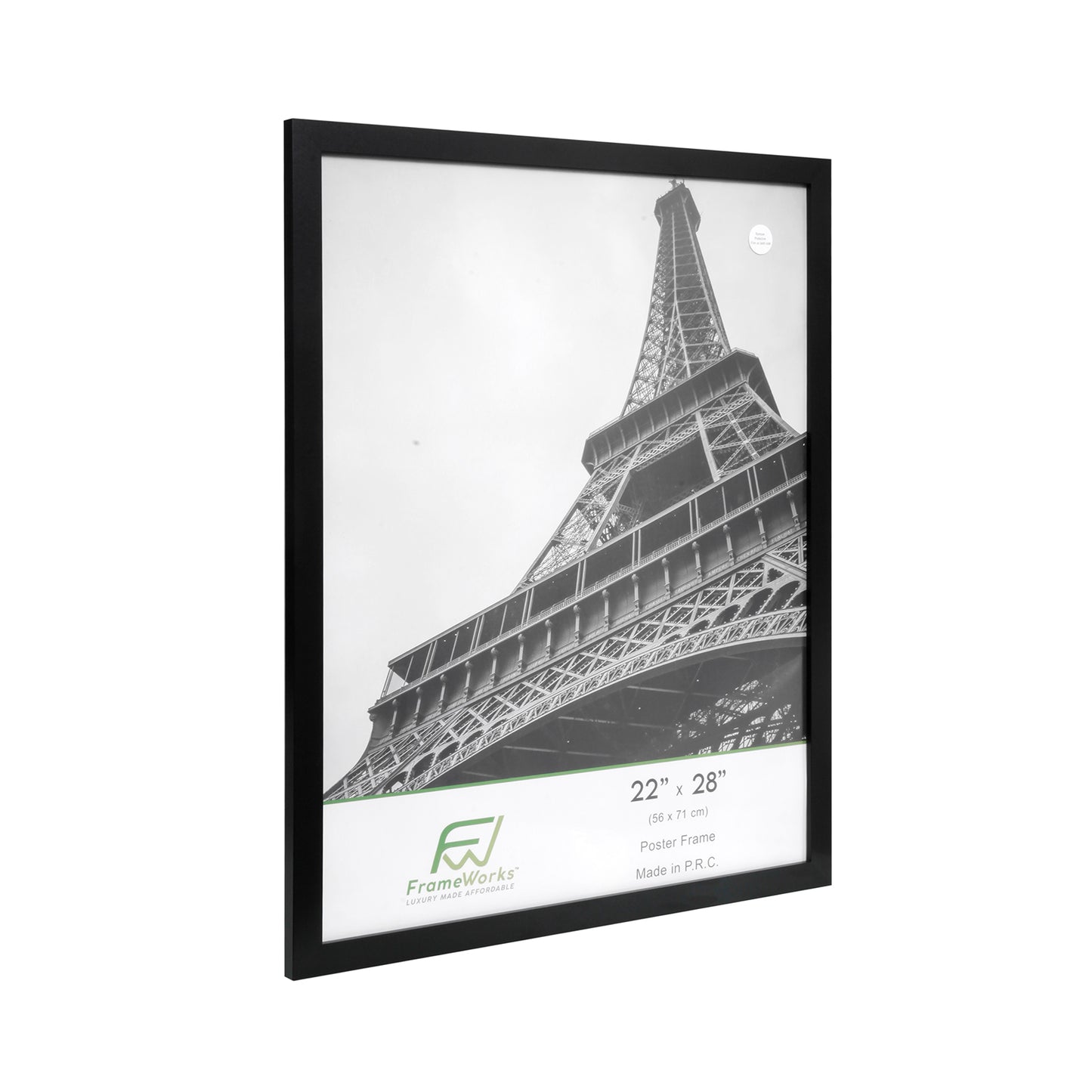 22" x 28" Black MDF Wood Multi-Pack Back-Loading Poster Frames