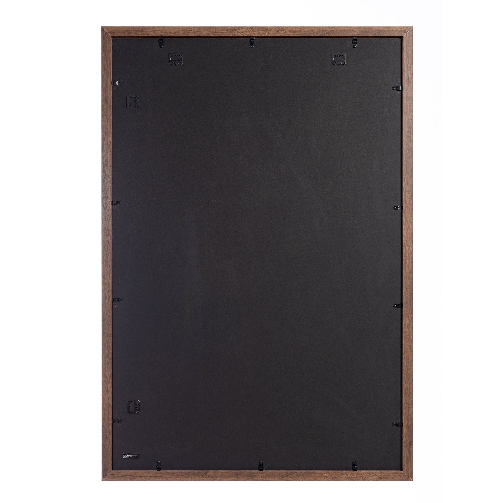 24" x 36" Dark Oak Wood 2-Pack Back-Loading Poster Frames