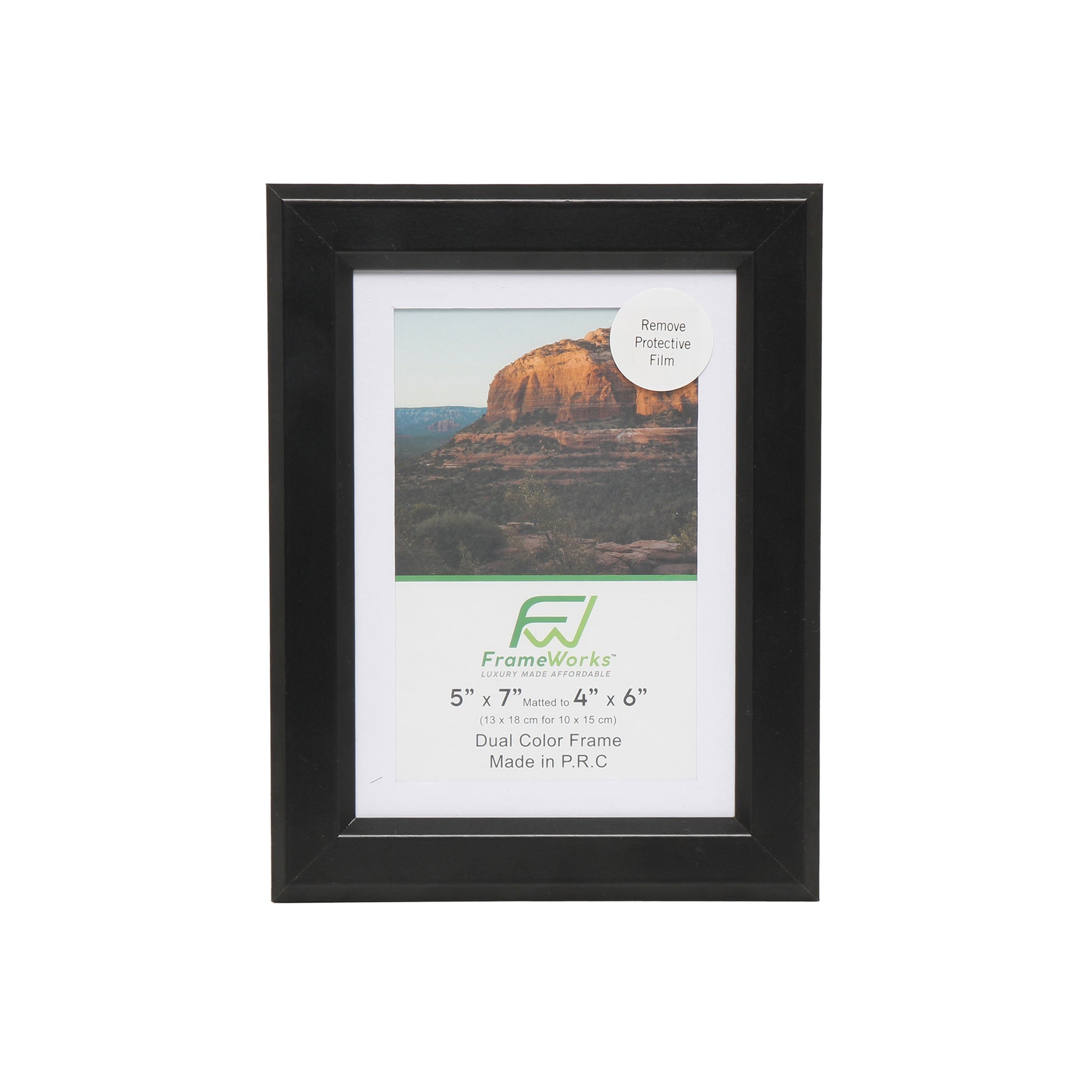 5 x 7 Black MDF Wood Multi-Pack Gunnabo Picture Frames, 4 x 6 Matt –  FrameWorks