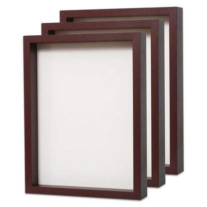 12" x 16” Mahogany MDF Wood Shadow Box Frame