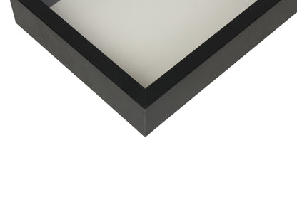 11" x 11” Black Wood Shadow Box Frame